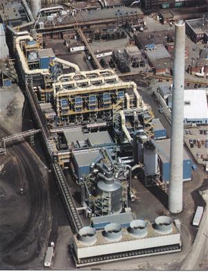 Copper sulphide ore smelter